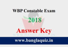 WBP Constable Answer Key