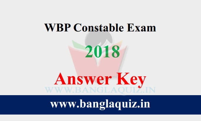 WBP Constable Answer Key