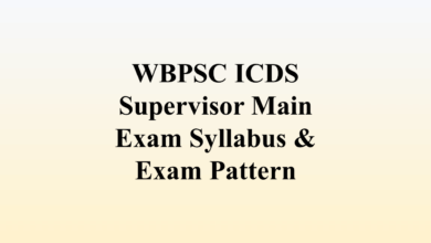 ICDS Main Exam
