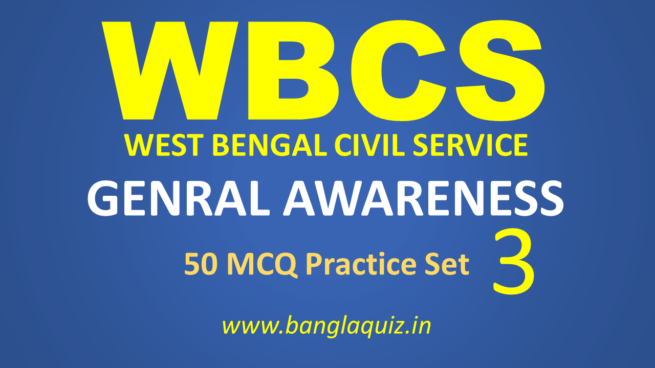 WBCS General Studies Manual