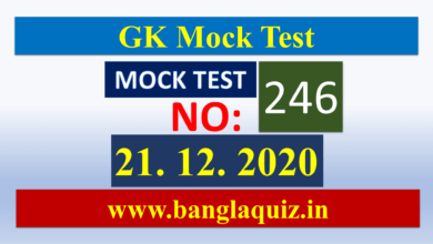 Online General Awareness Free Mock Test