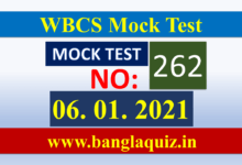 WBCS Preli General Studies Practice Test