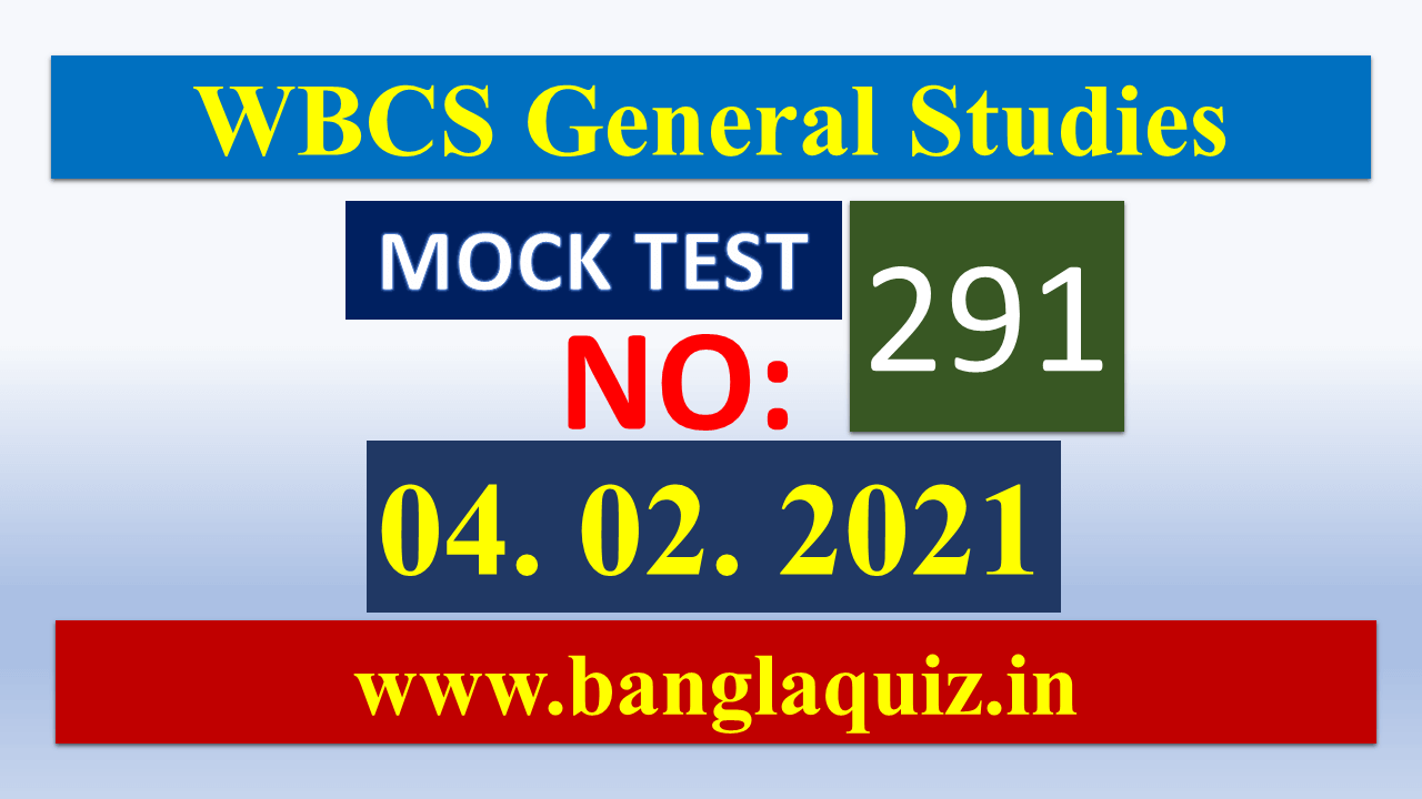 Daily Mock Test No. 291