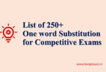 One word Substitution