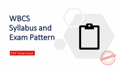 WBCS Syllabus and Exam Pattern