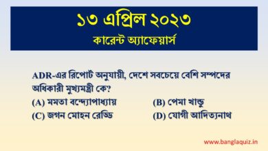 13th April Current Affairs