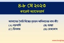 4-8th May Current Affairs
